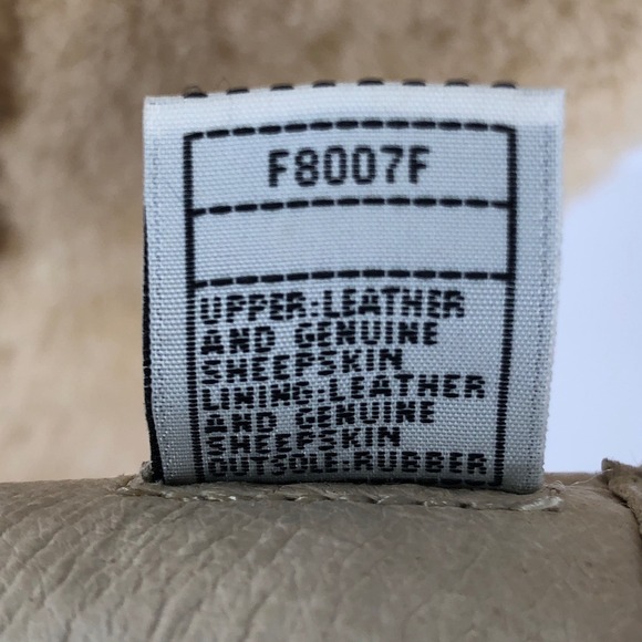 UGG Australia Chrystie Leather Shearling Lined Tall Riding Boots Sz 8 Brown 5512 - Picture 5 of 16